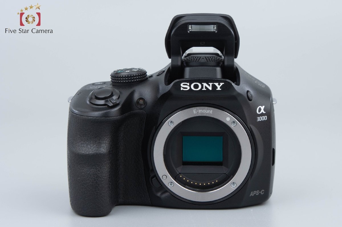 中古】SONY ソニー α3000 ILCE-3000 ブラック 海外版 ミラーレス 中古】SONY ソニー α3000 ILCE-3000 ブラック 海外版 ミラーレス
