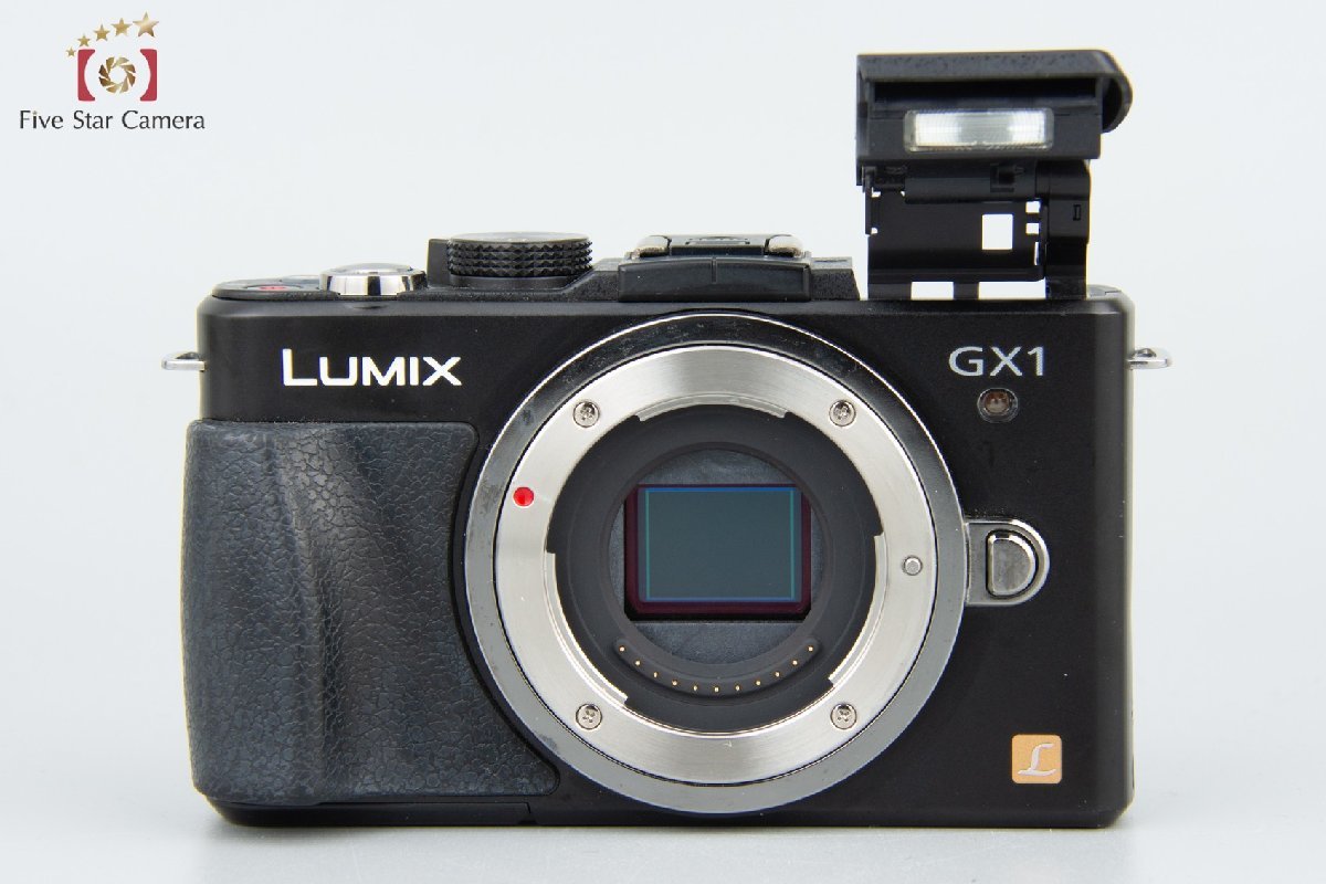 【中古】Panasonic パナソニック LUMIX DMC-GX1-K 14-42mm レンズキット エスプリブラック_画像4