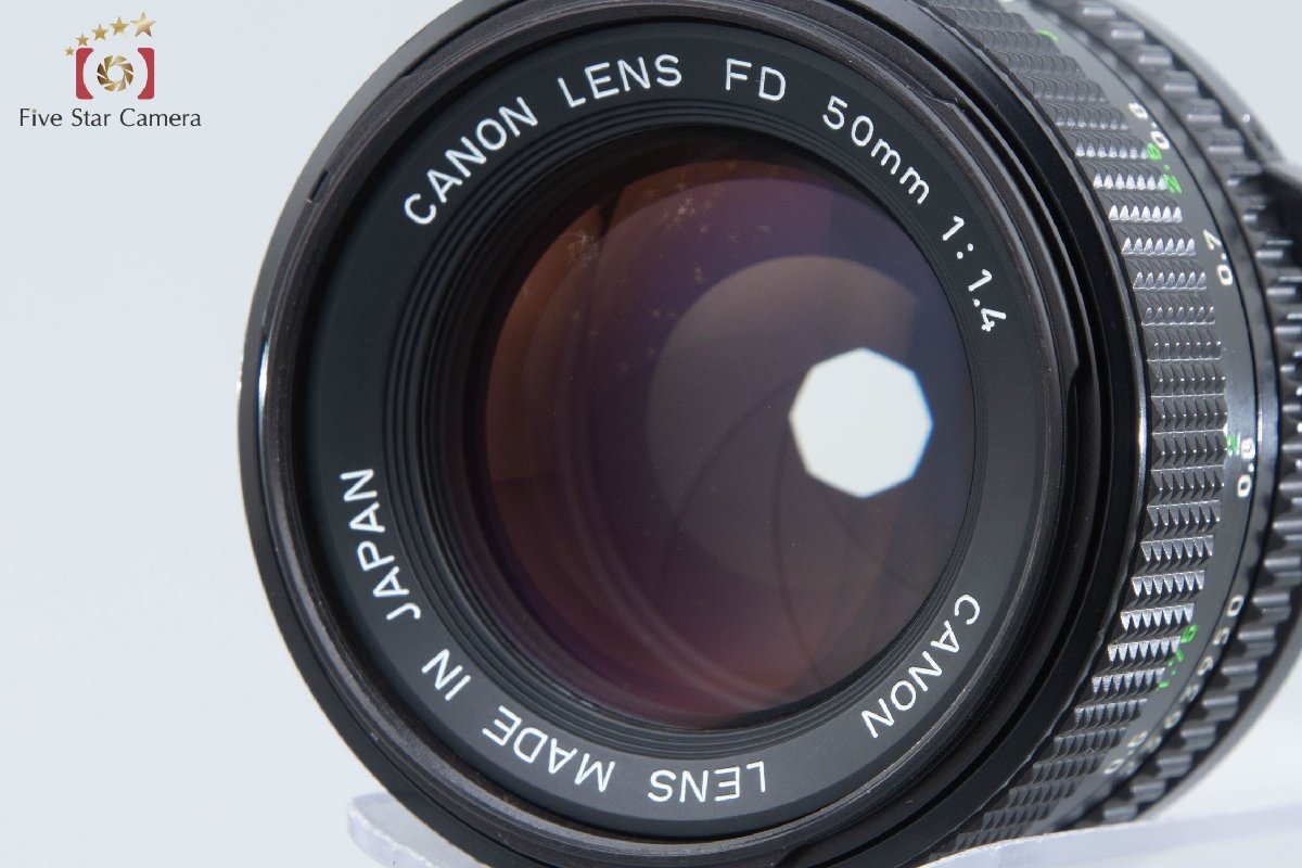 【中古】Canon キヤノン New FD 50mm f/1.4_画像5