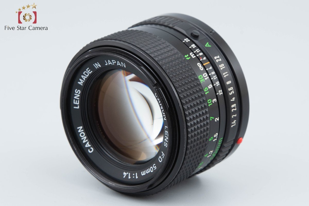 【中古】Canon キヤノン New FD 50mm f/1.4_画像3