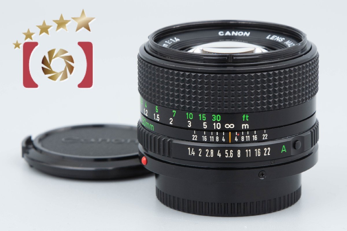 【中古】Canon キヤノン New FD 50mm f/1.4_画像1