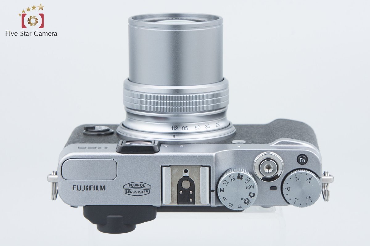 【中古】FUJIFILM 富士フイルム X20 シルバー コンパクトデジタルカメラ_画像8