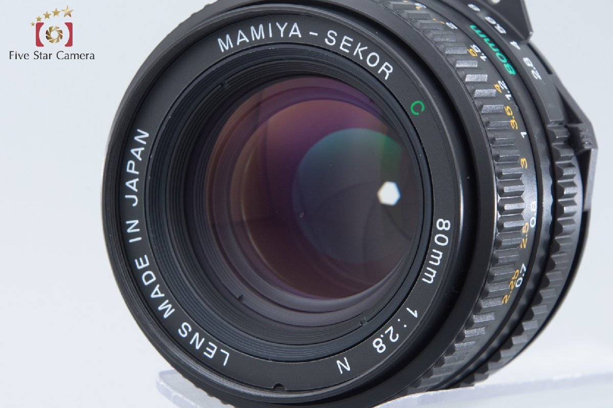 【中古】Mamiya マミヤ SEKOR C 80mm f/2.8 N 645用_画像5