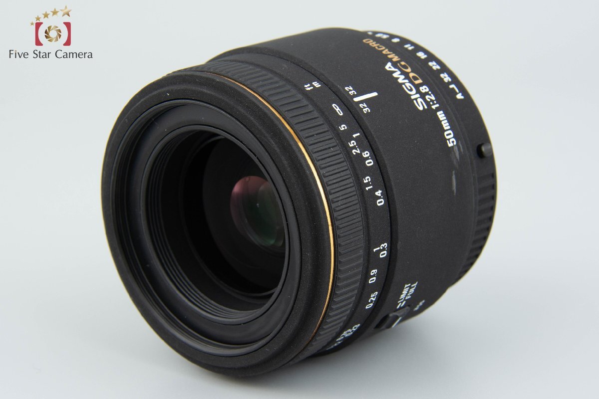 【中古】SIGMA シグマ 50mm f/2.8 EX DG MACRO ペンタックス用