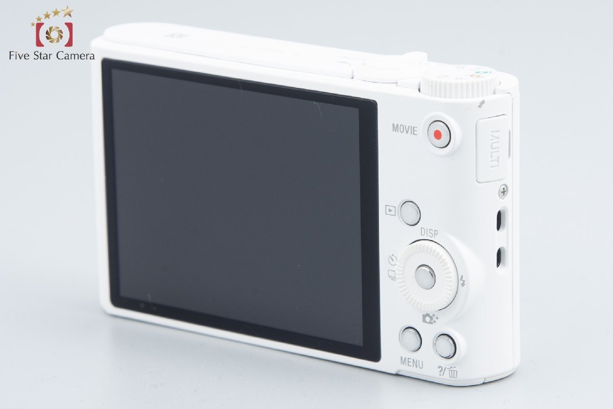 １円出品 SONY ソニー Cyber-shot DSC-WX350 ホワイト コンパクトデジタルカメラ【オークション開催中】_画像3