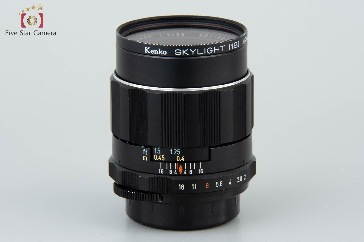 【中古】PENTAX ペンタックス SMC TAKUMAR 35mm f/2_画像9