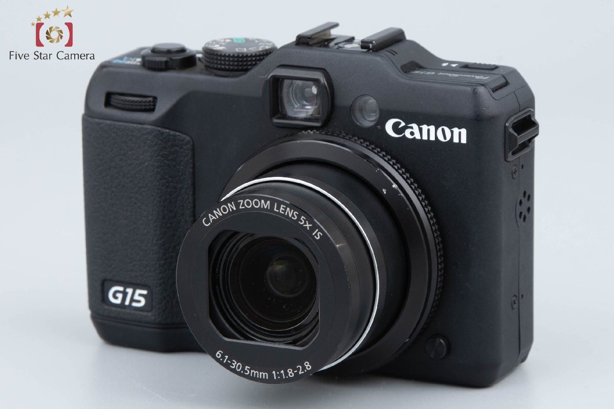 【中古】Canon キヤノン PowerShot G15 コンパクトデジタルカメラ_画像2