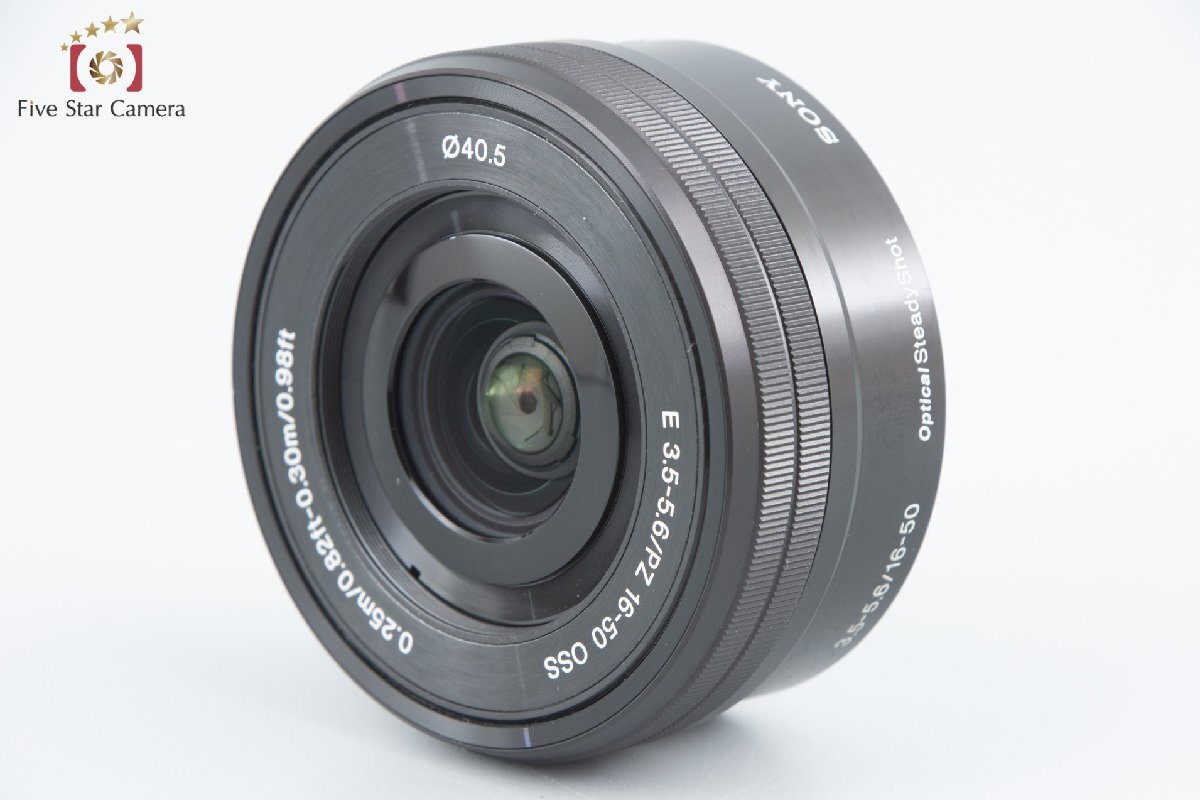 【中古】SONY ソニー E PZ 16-50mm f/3.5-5.6 OSS SELP1650 ブラック_画像3