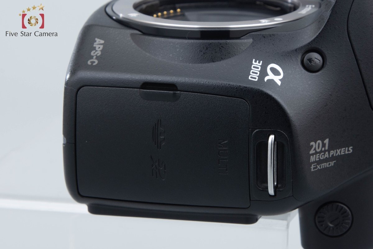 中古】SONY ソニー α3000 ILCE-3000 ブラック 海外版 ミラーレス 中古】SONY ソニー α3000 ILCE-3000 ブラック 海外版 ミラーレス