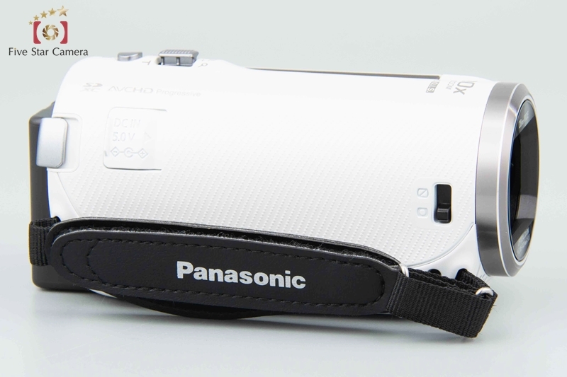 【中古】Panasonic パナソニック HC-V480MS ホワイト デジタルハイビジョンビデオカメラ_画像7