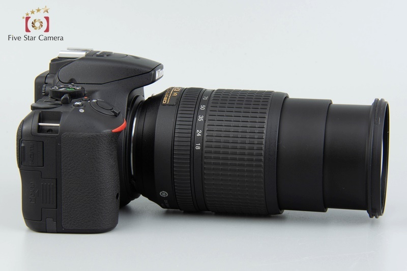 【中古】Nikon ニコン D5500 ブラック 18-140 VR レンズキット シャッター回数僅少 元箱付き_画像7