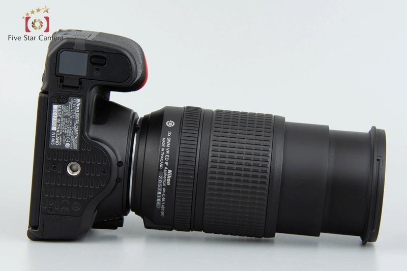 【中古】Nikon ニコン D5500 ブラック 18-140 VR レンズキット シャッター回数僅少 元箱付き_画像9