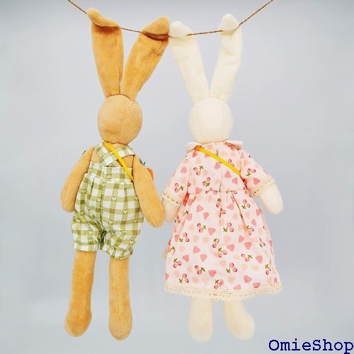大人と子供の人形作りキット、DIYのぬいぐるみ縫製キッ へのプレゼント、手作りの人形工芸キット。 ラビットボーイ