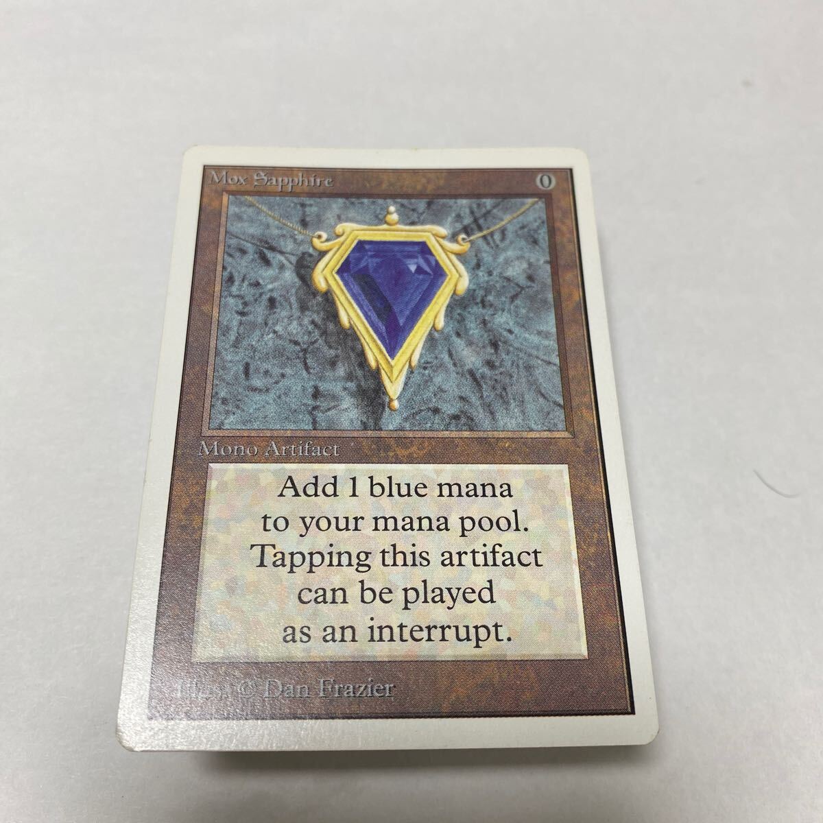 Yahoo!オークション - 【パワー9】 Mox Sapphire 2ED 英語 1枚 Yahoo!オークション - 【パワー9】 Mox Sapphire 2ED 英語 1枚