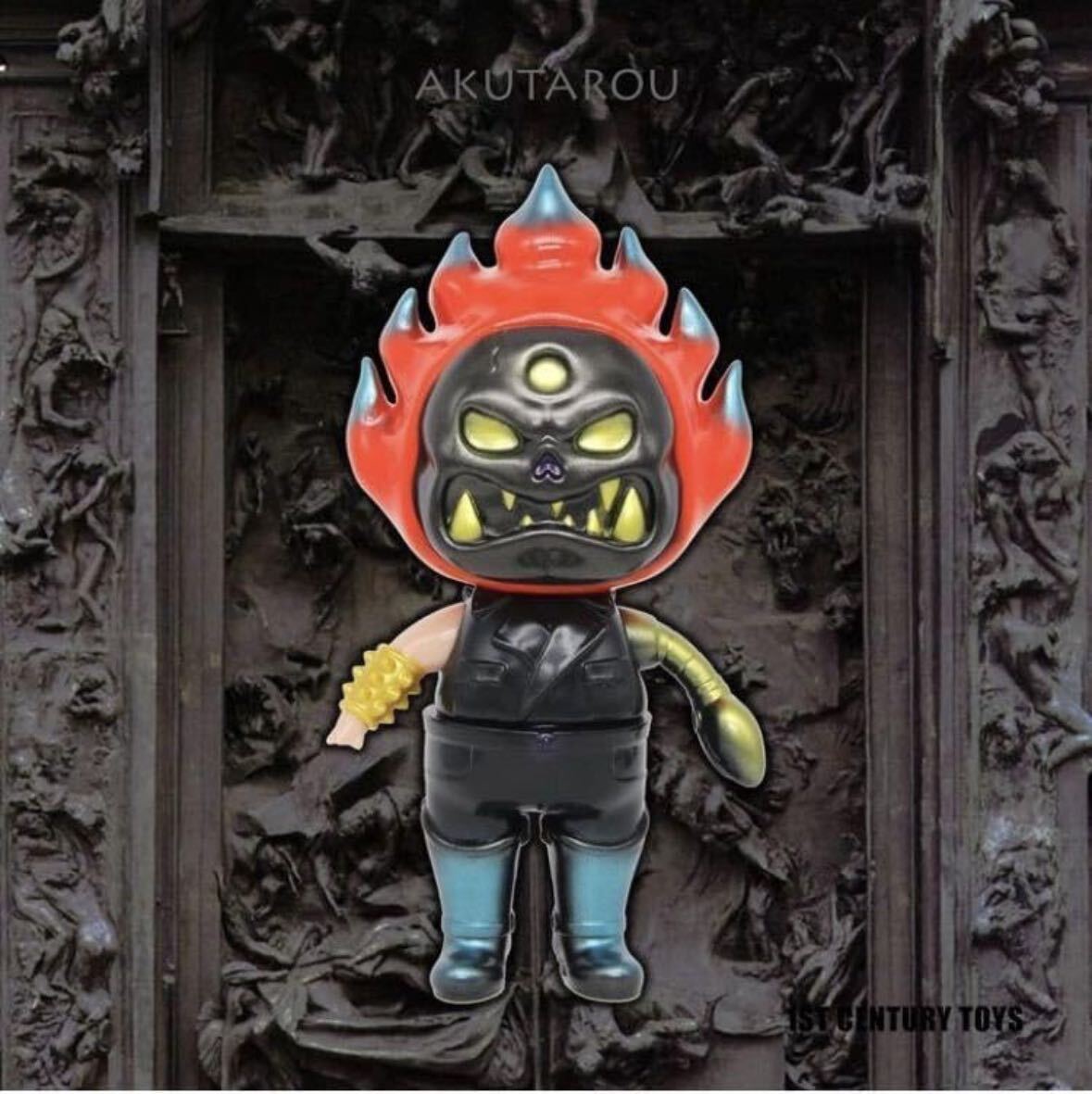 1st century toys 悪太郎2期 AKUTAROU 地獄火Ver. 当選品 希少品 AKUTAROU ソフビ SOFUBI IZUMONSTER mvh ZOLLMEN iluiluの画像1