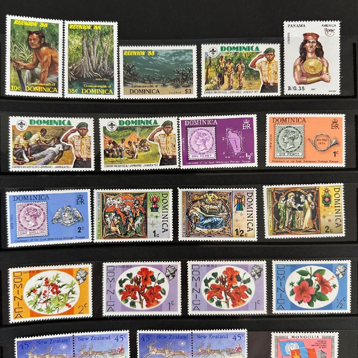 ◇◆外国切手◆◇希少 外国切手いろいろ 未使用 消印 お宝探し 収集家放出品 99_画像4