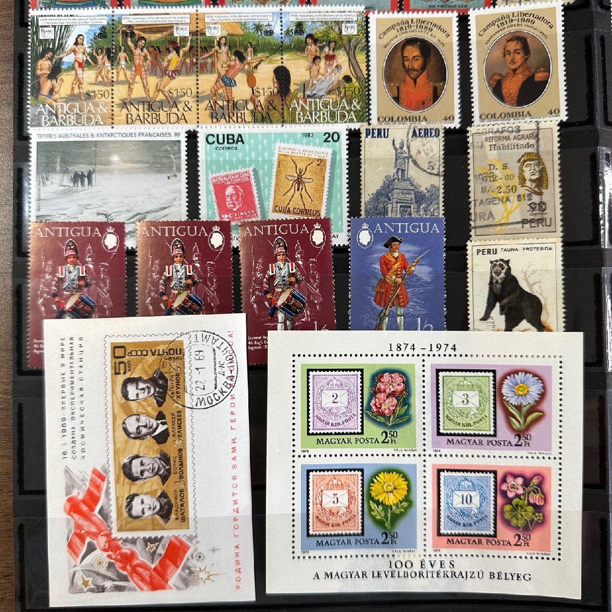 ◇◆外国切手◆◇希少 外国切手いろいろ 未使用 消印 お宝探し 収集家放出品 99の画像3