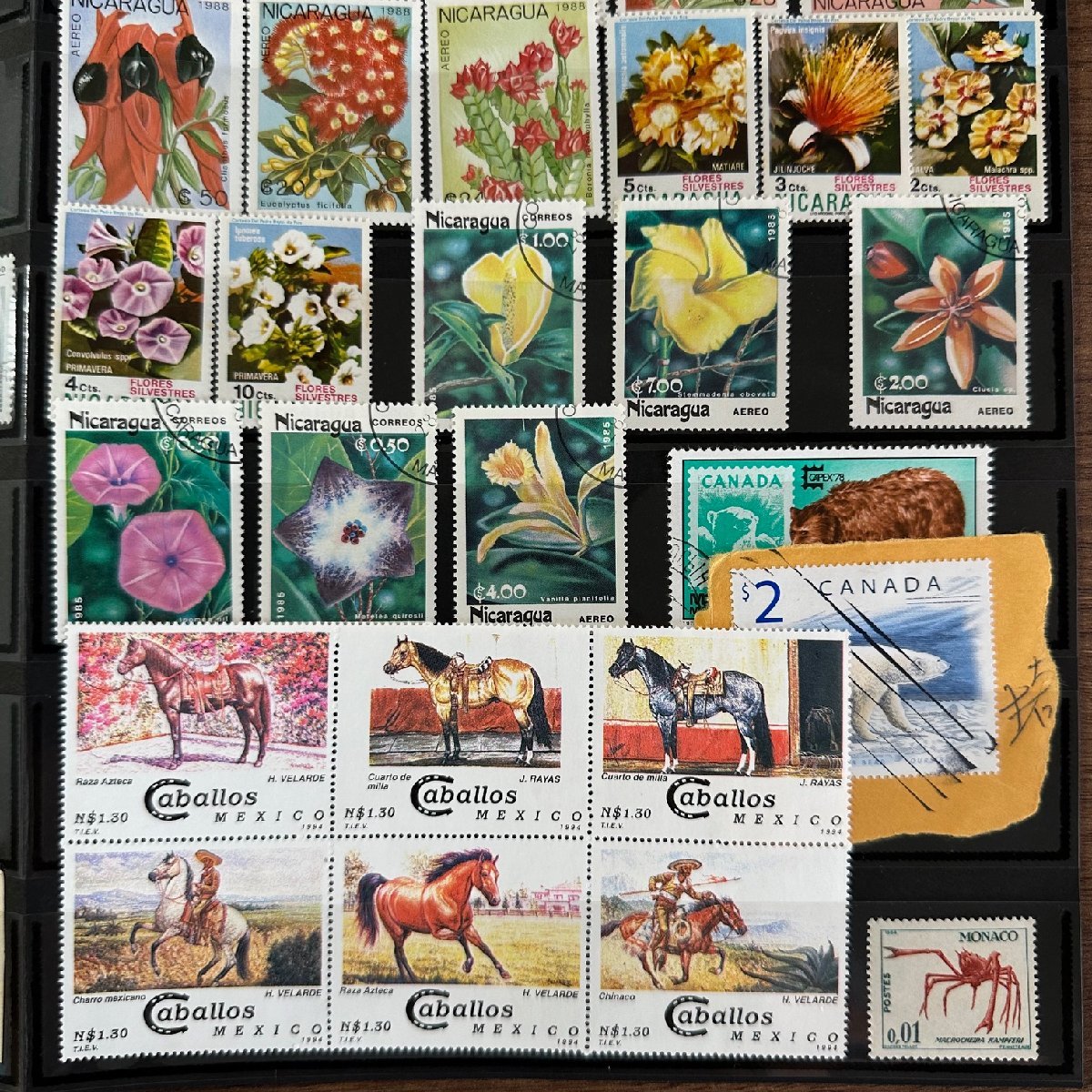 ◇◆外国切手◆◇希少 外国切手いろいろ 未使用 消印 お宝探し 収集家放出品 99の画像5