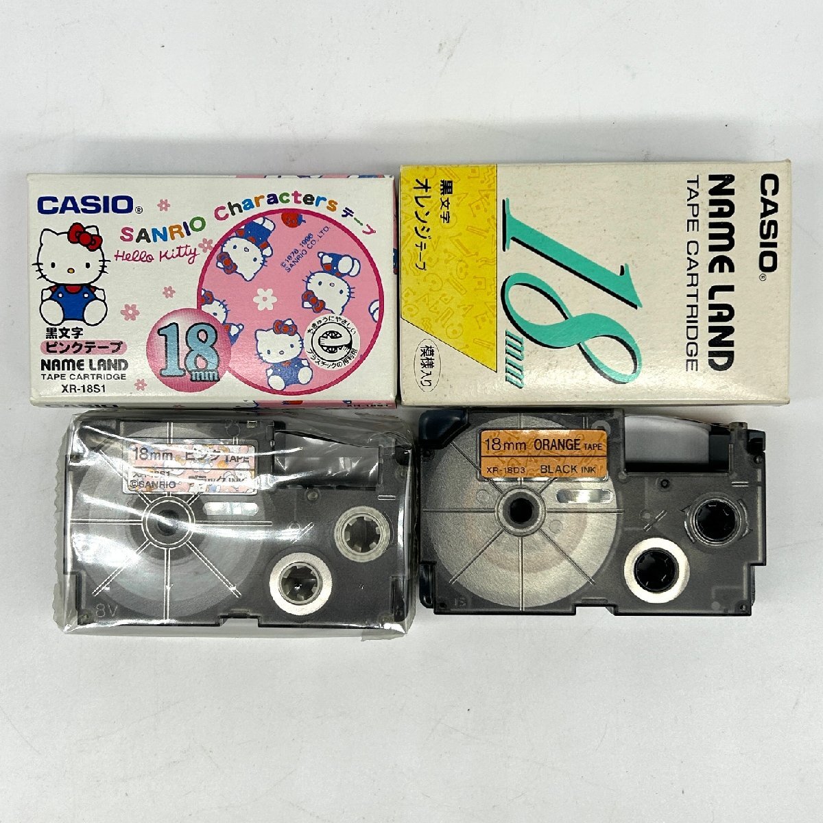 【80】1円～カシオ ネームランド テープカートリッジ サンリオ キャラクターテープ 9㎜ 12㎜ いろいろ 未使用品2点含む おまとめ12点_画像5