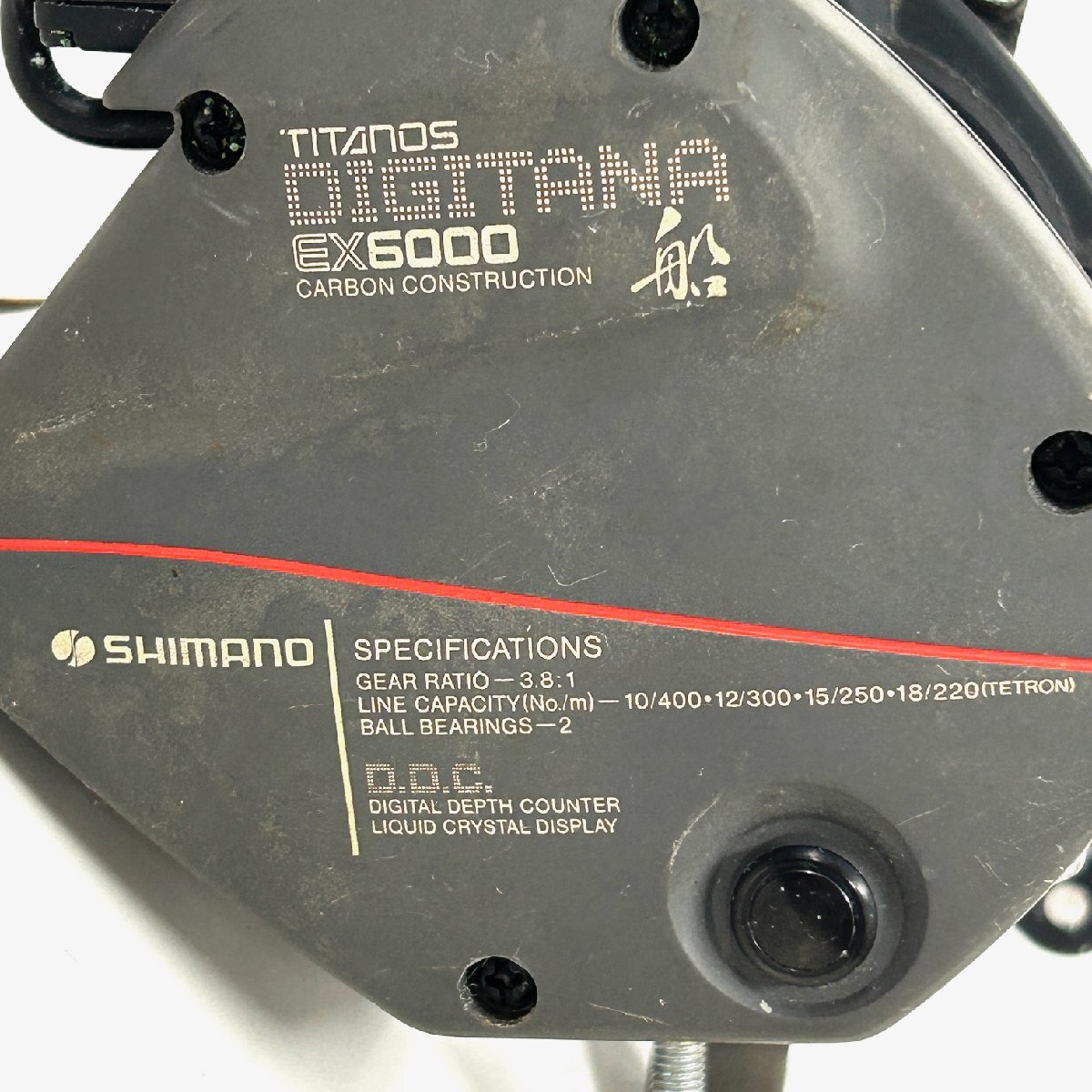 【80】シマノ D.D.C DIGITANA 船 EX6000 リール 釣り具 フィッシング 中古品_画像4