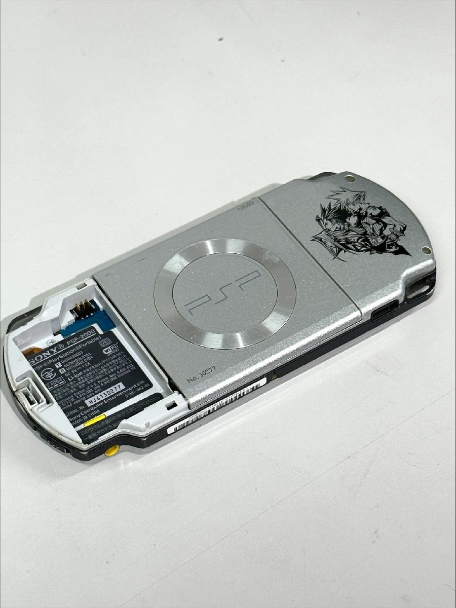 【31】1円～SONY playstation portable 本体 PSP-2000 シルバー ゲーム機本体 動作未確認【ジャンク品】_画像6