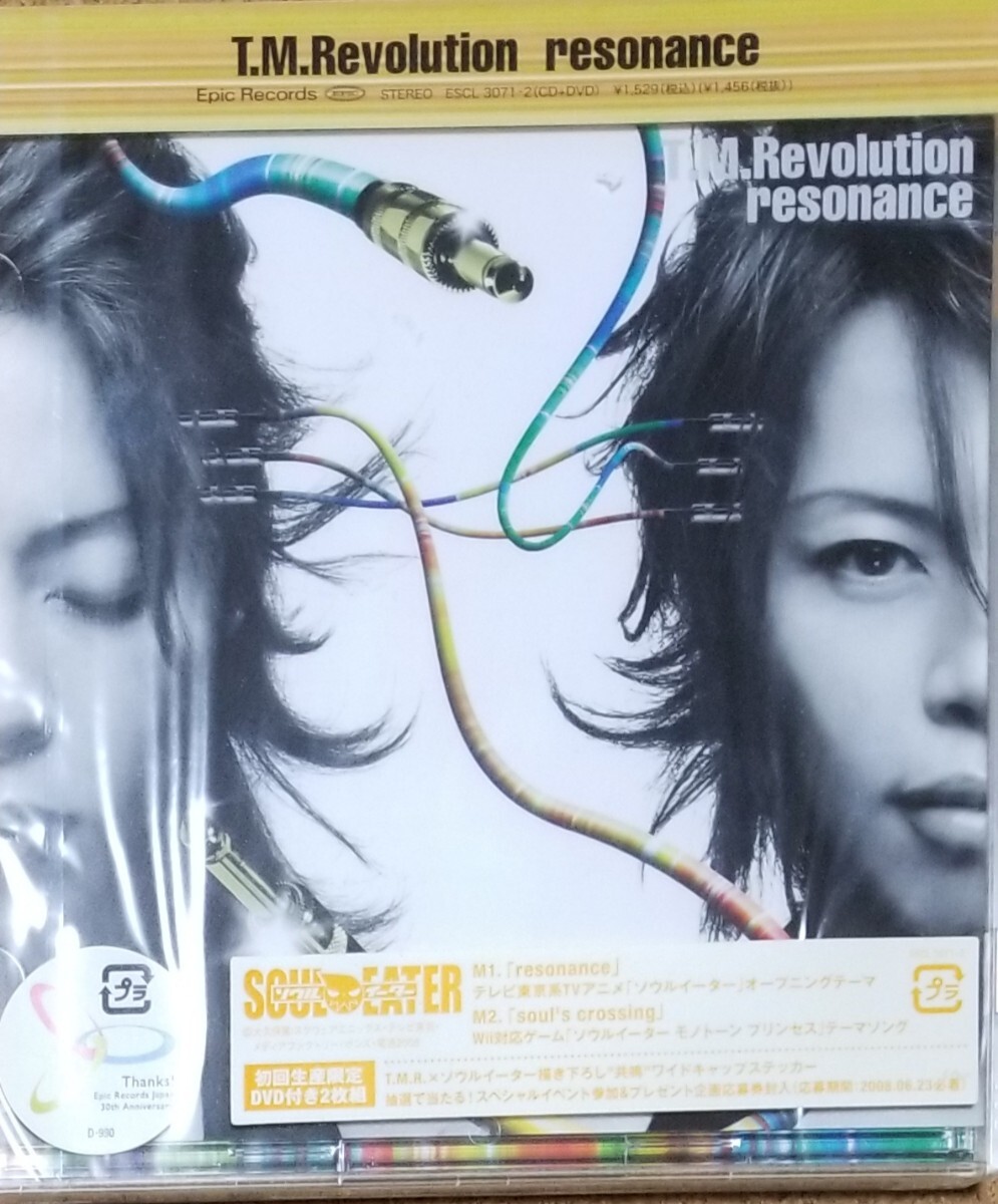 X23新品初回盤■T.M.Revolution「resonance」CD+DVD TMR西川貴教_画像1