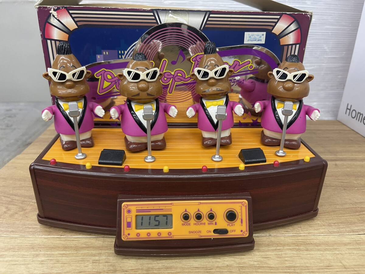 送料無料S83954 ドゥーワップブラザーズ 演奏玩具 検リトルジャマープロ ビンテージ 時計の画像1