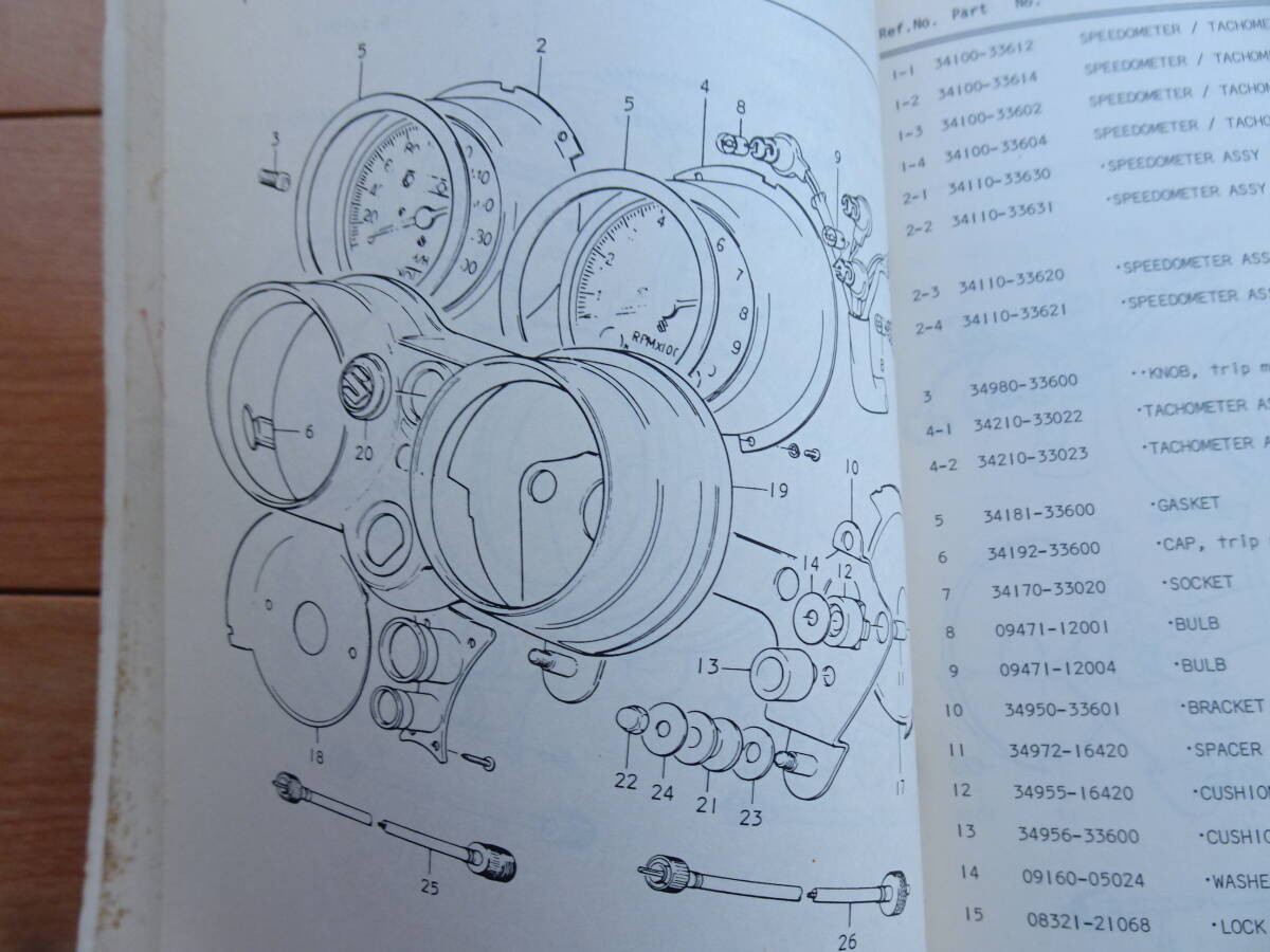 スズキ 純正新品　GT380/GT250/T250-2型　スピードメーターケーブル　34910-18130_画像7