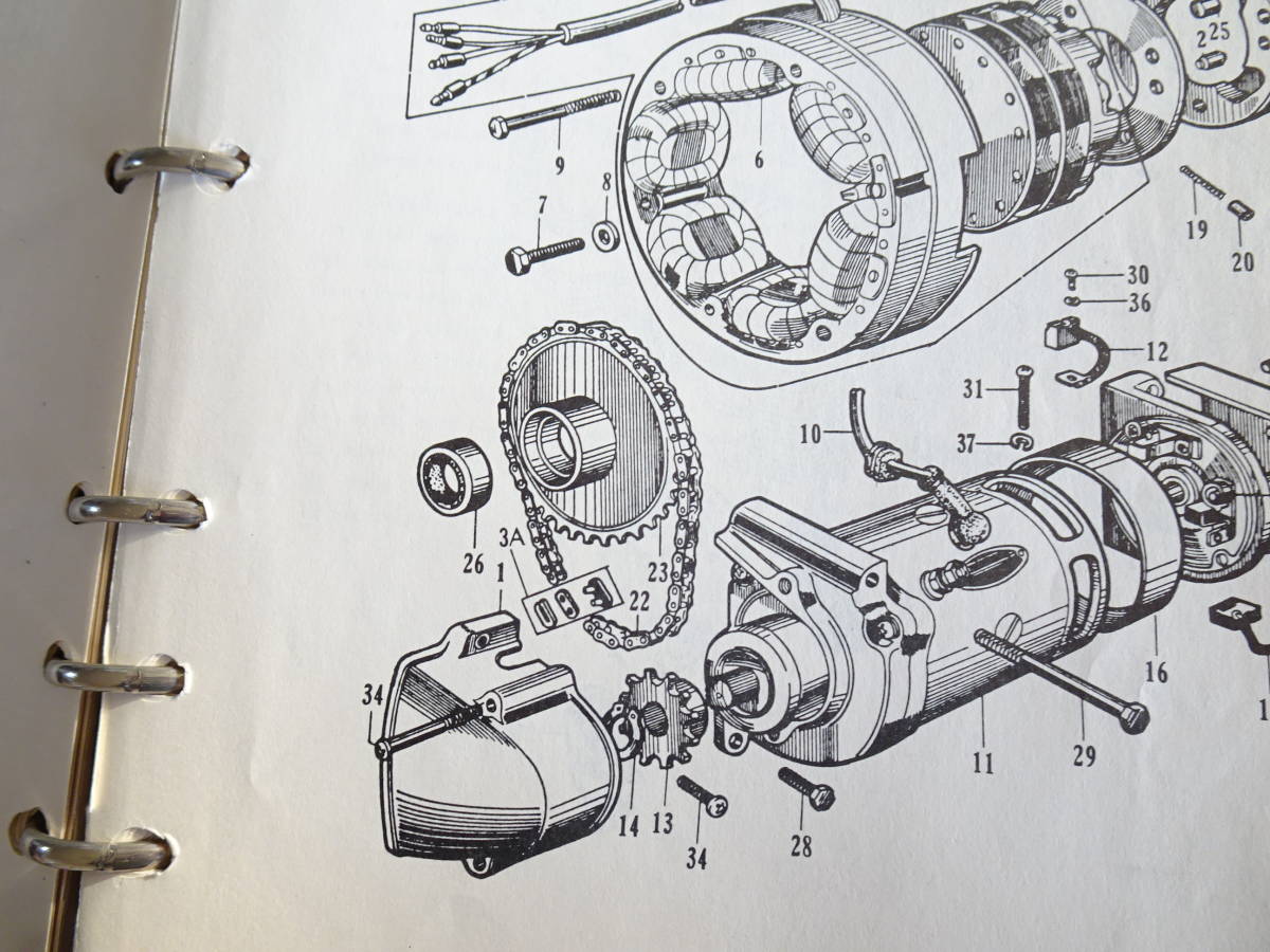 即決 純正新品 ホンダ CB72/CBM72/CB77/C72/C77　セルモータースプロケット用 オイルシール 91208-259-000_26番です、コピーは付属しません。