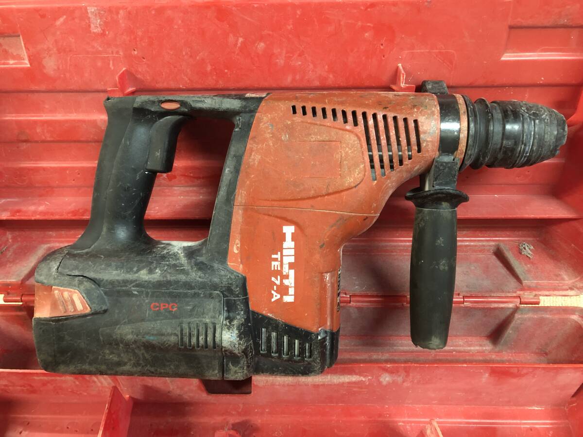 K-1125 HILTI ヒルティ 充電式 36V ロータリー ハンマードリル TE7-A C4/36-ACS_画像2