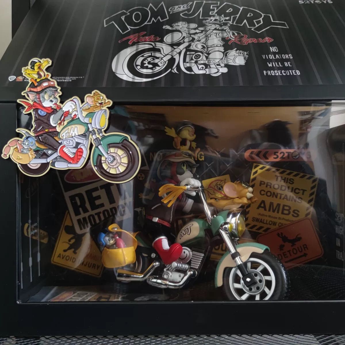 海外限定】52toys トムとジェリー バイク フィギュア|Yahoo 海外限定】52toys トムとジェリー バイク フィギュア|Yahoo