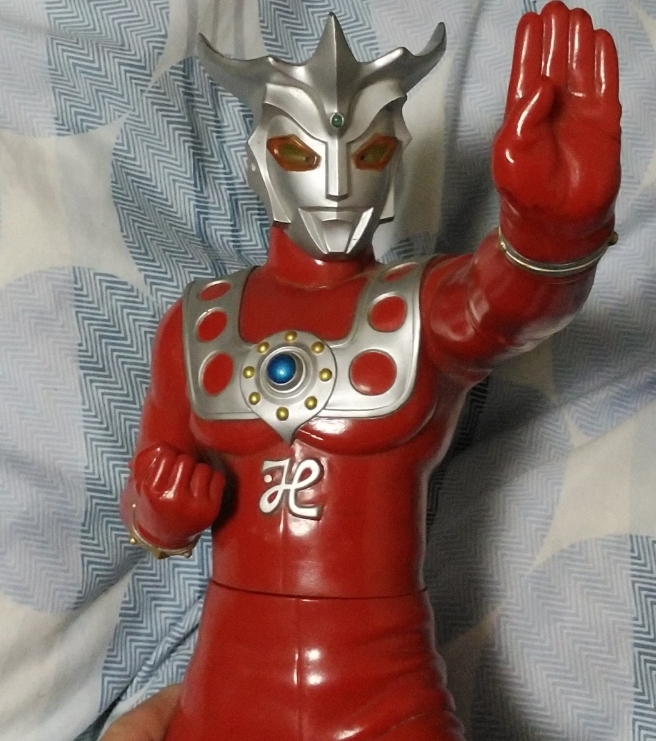 【非売品 プライズ品】ウルトラマンレオ 約38cm 巨大 フィギュア ☆ ソフビ 人形 ソフトビニール_画像1