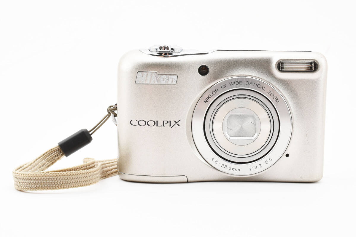 【良品】 ニコン Nikon クールピクス COOLPIX L30 シルバー コンパクトデジタルカメラ #2084438