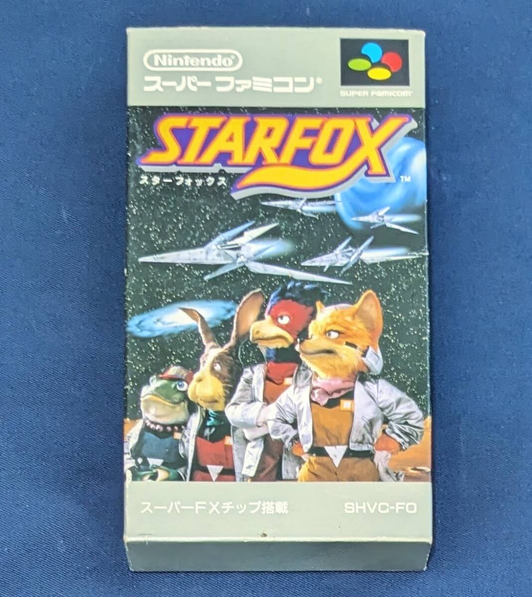 スターフォックス SFC スーファミ スーパーファミコン ソフト カセット 箱 説明書 動作確認済_画像6