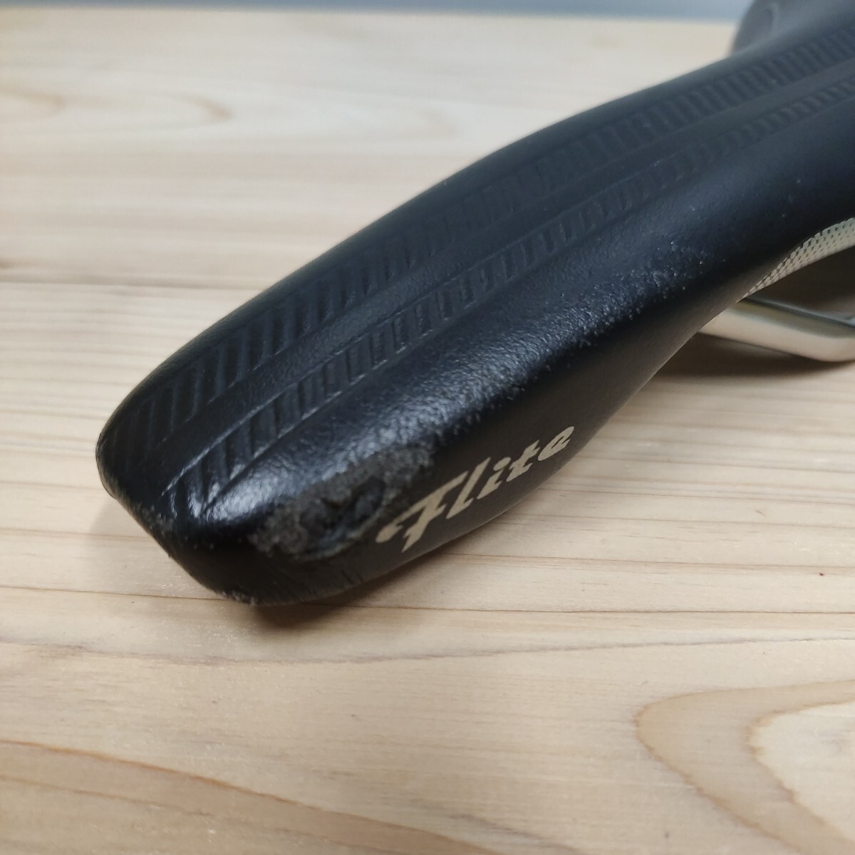 Selle ITALIA Flite Titanium フライトブラック 破れあり_画像6