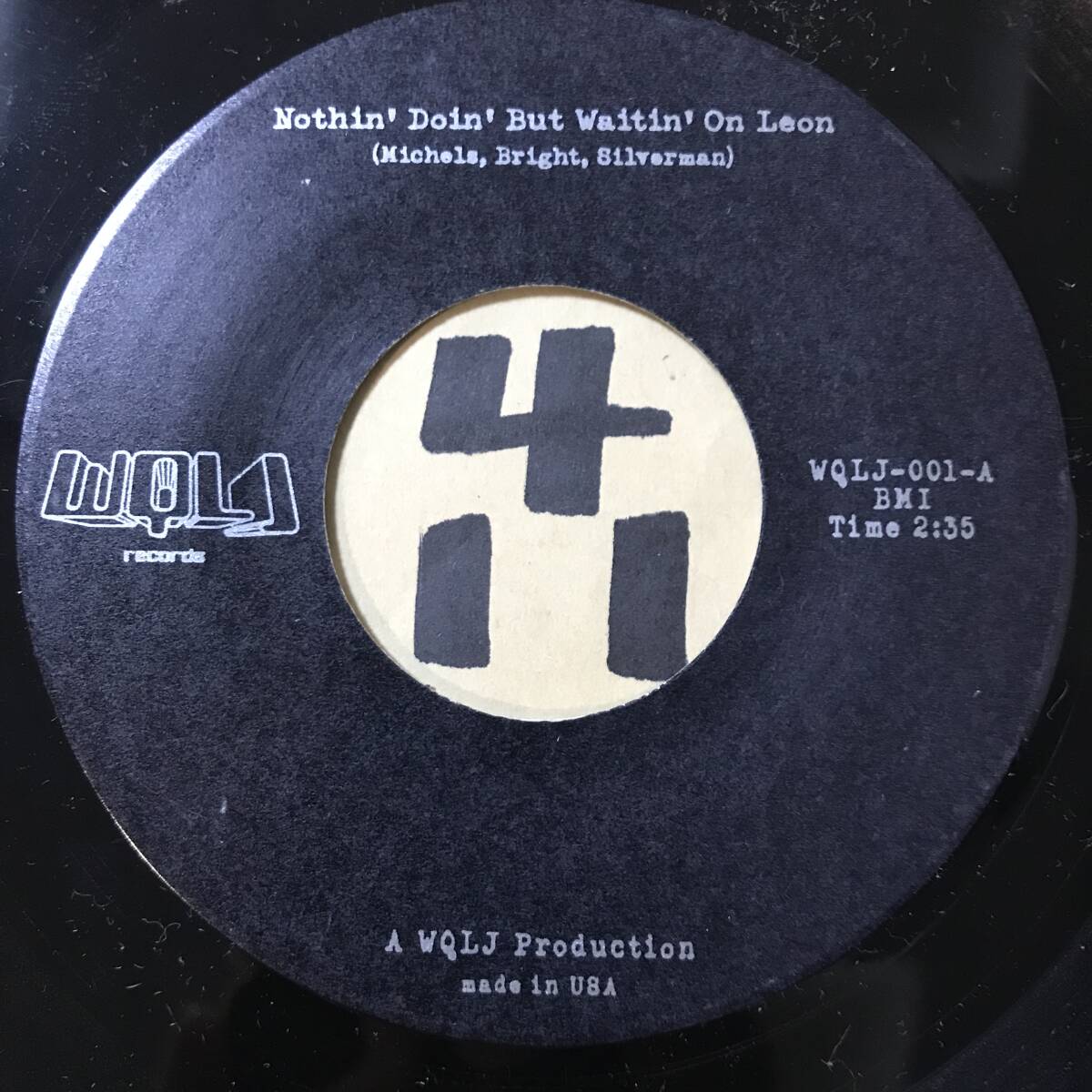 試聴 新品 オルガン・ファンク45 WQLJ NOTHIN’ DOIN’ BUT WAITIN’ ON LEON / INSTRUMENTAL NO.1 1999 の画像1