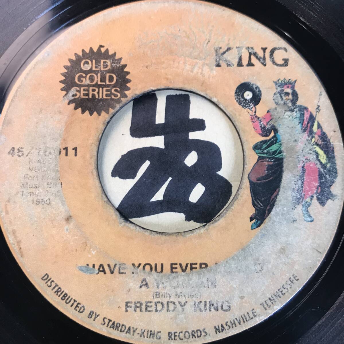 試聴 FREDDY KING HAVE YOU EVER LOVED A WOMAN 両面VG(+) 1969 _画像1