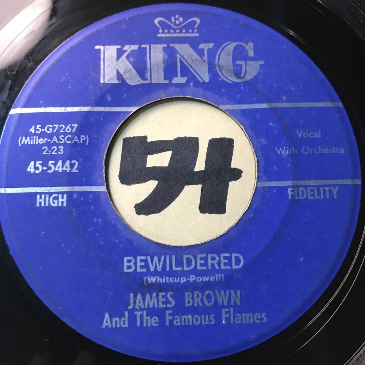 試聴 JAMES BROWN AND THE FAMOUS FLAMES BEWILDERED / IF YOU WANT ME 両面EX _画像1