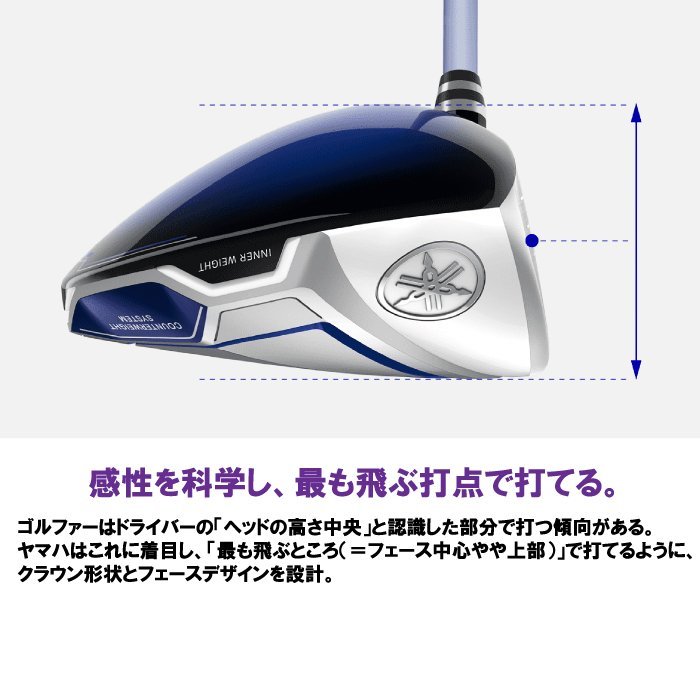 ★レディース ヤマハ inpres DRIVESTAR インプレス ドライブスター ドライバー 13度(L) VANQUISH for inpres LM423d★_画像8