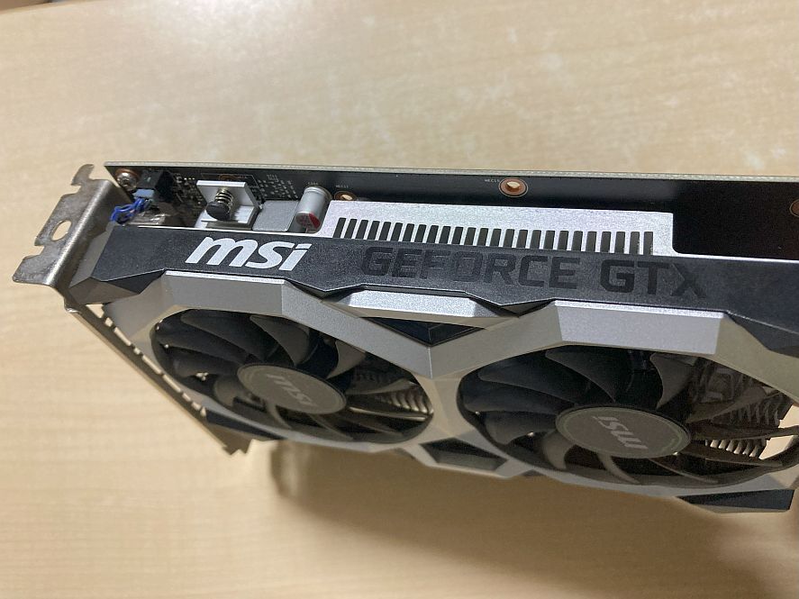 MSI GeForce GTX 1650 VENTUS XS 4G OC ☆ 補助電源不要_画像7