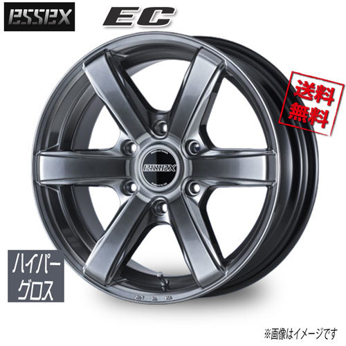 ESSEX ESSEX EC ハイパーグロス 18インチ 6H139.7 7.5J+38 1本 106.2 業販4本購入で送料無料_画像1