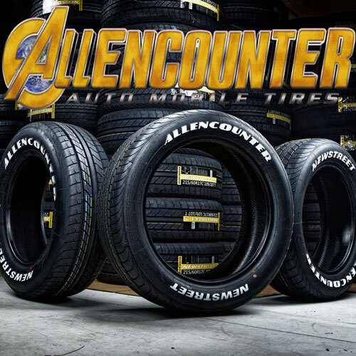 サマータイヤ 2本セット ALLENCOUNTER ニューストリート OG-20 ホワイトレター 215/60R17インチ C 109/107T 送料無料 バルブ付_画像2