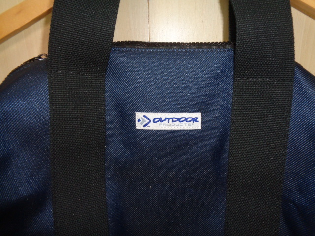 b322*OUTDOOR×SUNTORY BOSS барабанная сумка * Outdoor Products × Suntory Boss темно-синий сумка на плечо Mini Boston Onward . гора 5G