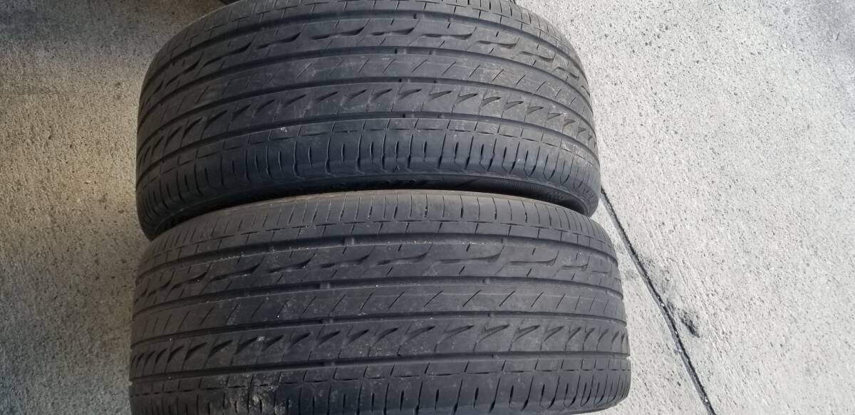 245/45R18 4本 レクサス純正ホイール ブリジストン ノーマルタイヤ 前後ホイールサイズ違いの画像6