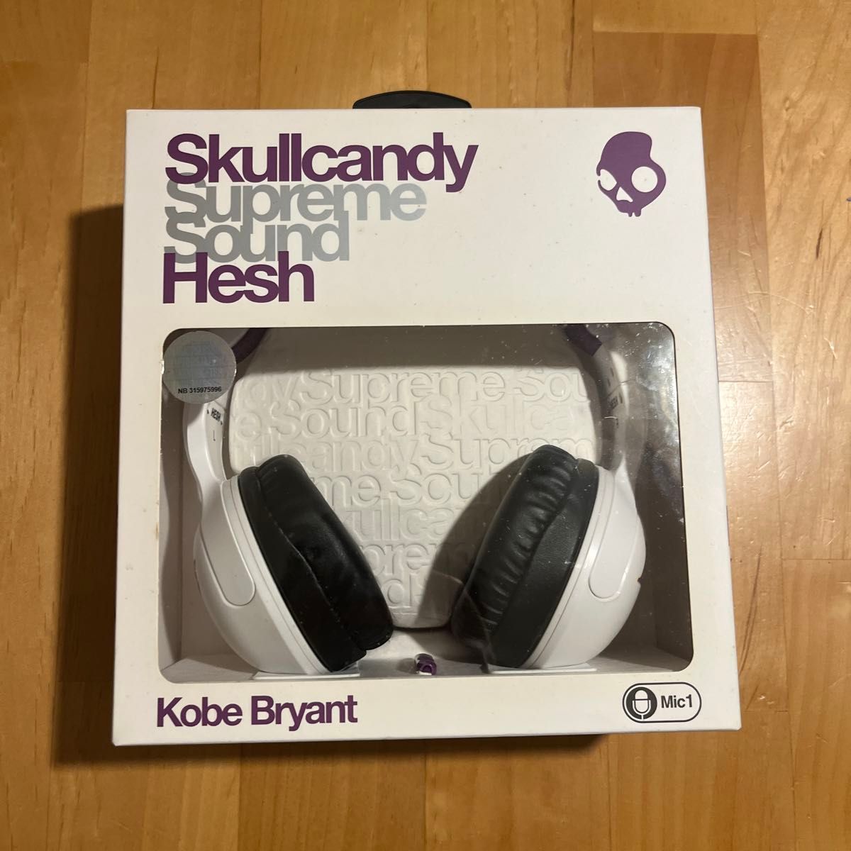 Skullcandy Hesh 2.0 On-Ear Headphones with Mic- Kobe Bryant/White