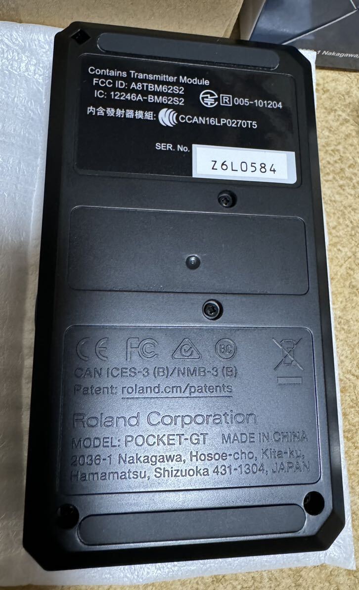 BOSS Pocket GT 美品！ ボス ポケットGT ヘッドホンアンプ オマケでスリーブケース付き！の画像3