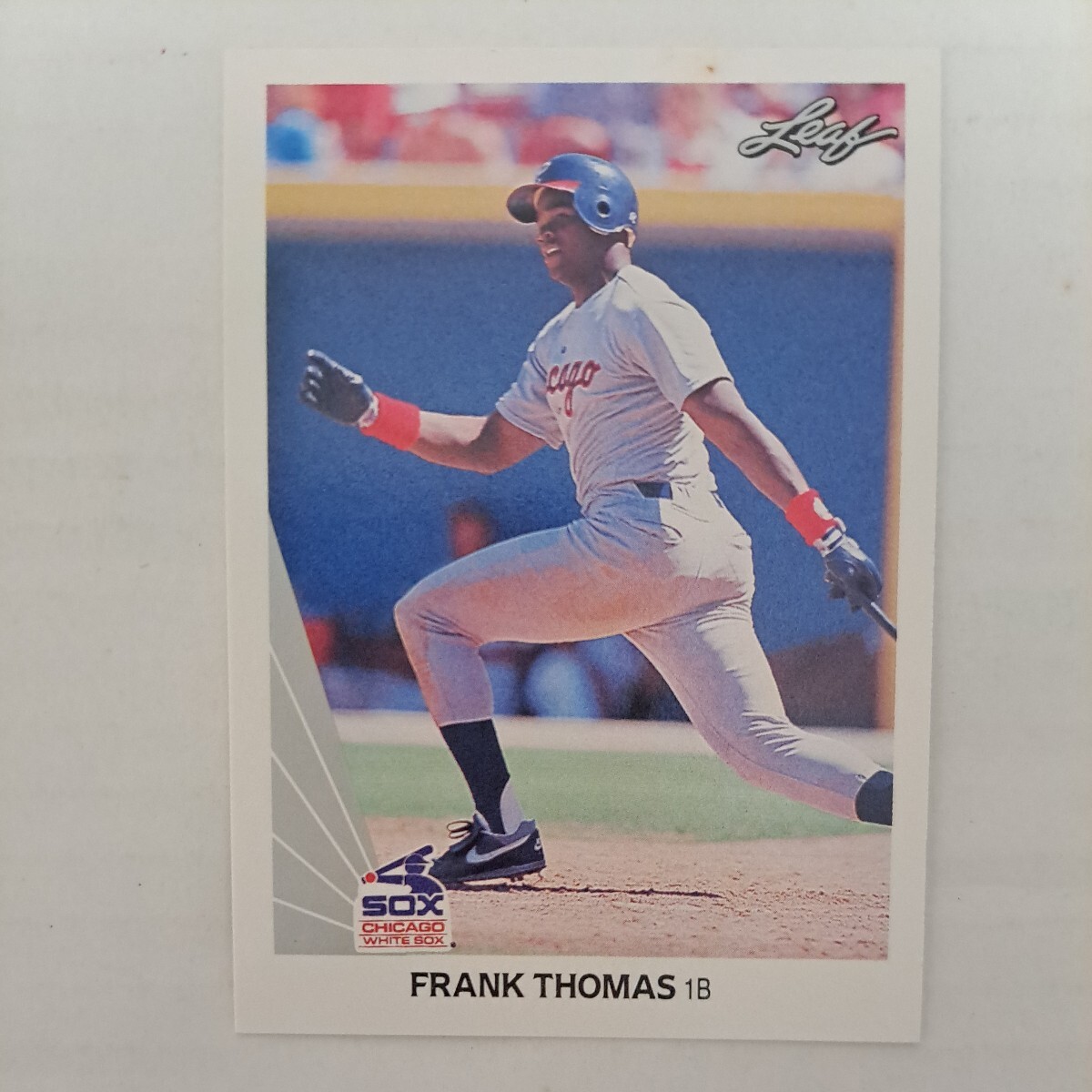 1990LEAF FRANK THOMAS ルーキーカード RC NO300 ホワイトソックス_画像1