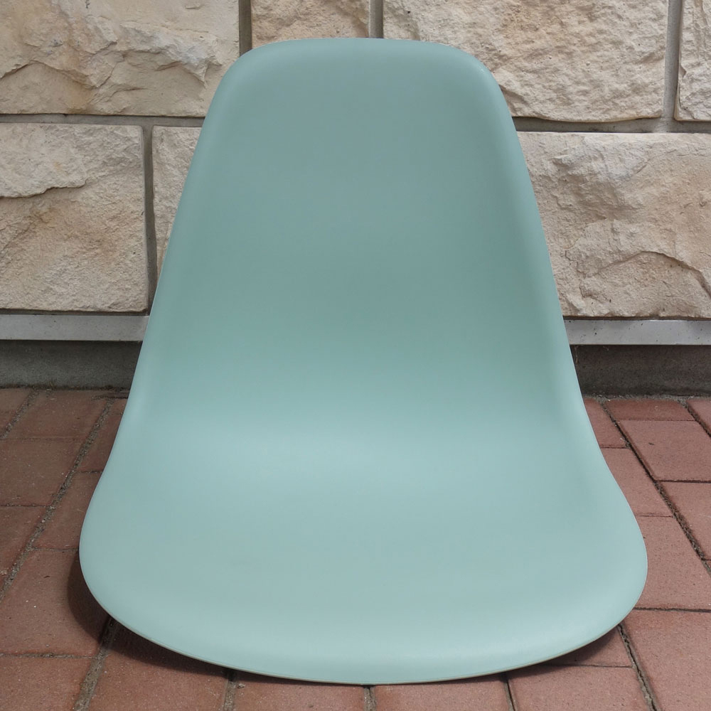 【未使用品】 イームズ シェルチェア 座面部品 椅子 Eames チェア イス DSWチェア Chair 家具 DSR ダイニング オフィスチェア ブルーグレーの画像1