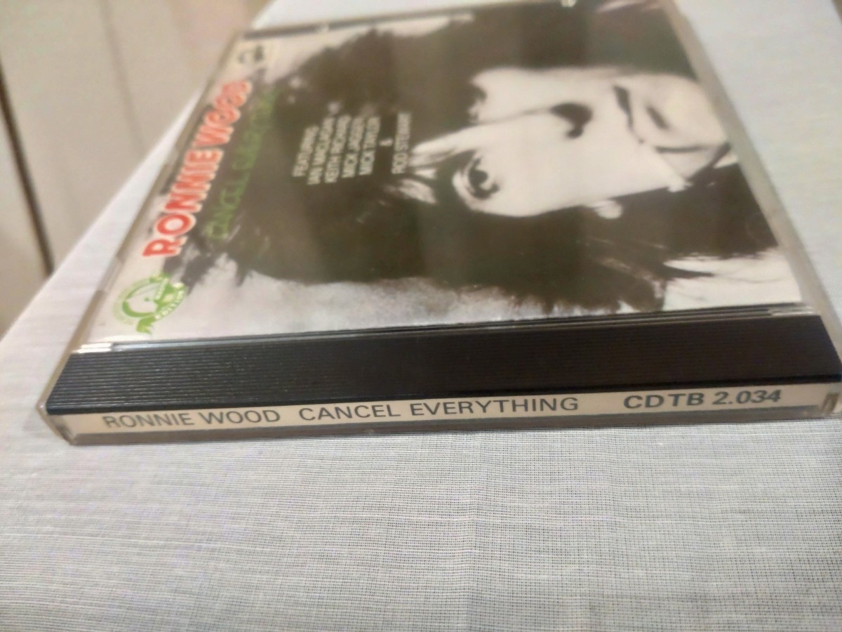 ロン ウッド / キャンセル エブリシング CD UK盤　廃盤　貴重盤　ローリングストーンズ_画像4