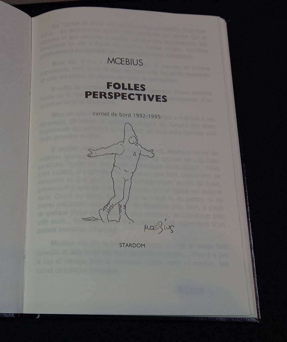 メビウス MOEBIUS FOLLES PERSPECTIVES carnet de bord 1992-1995_画像5